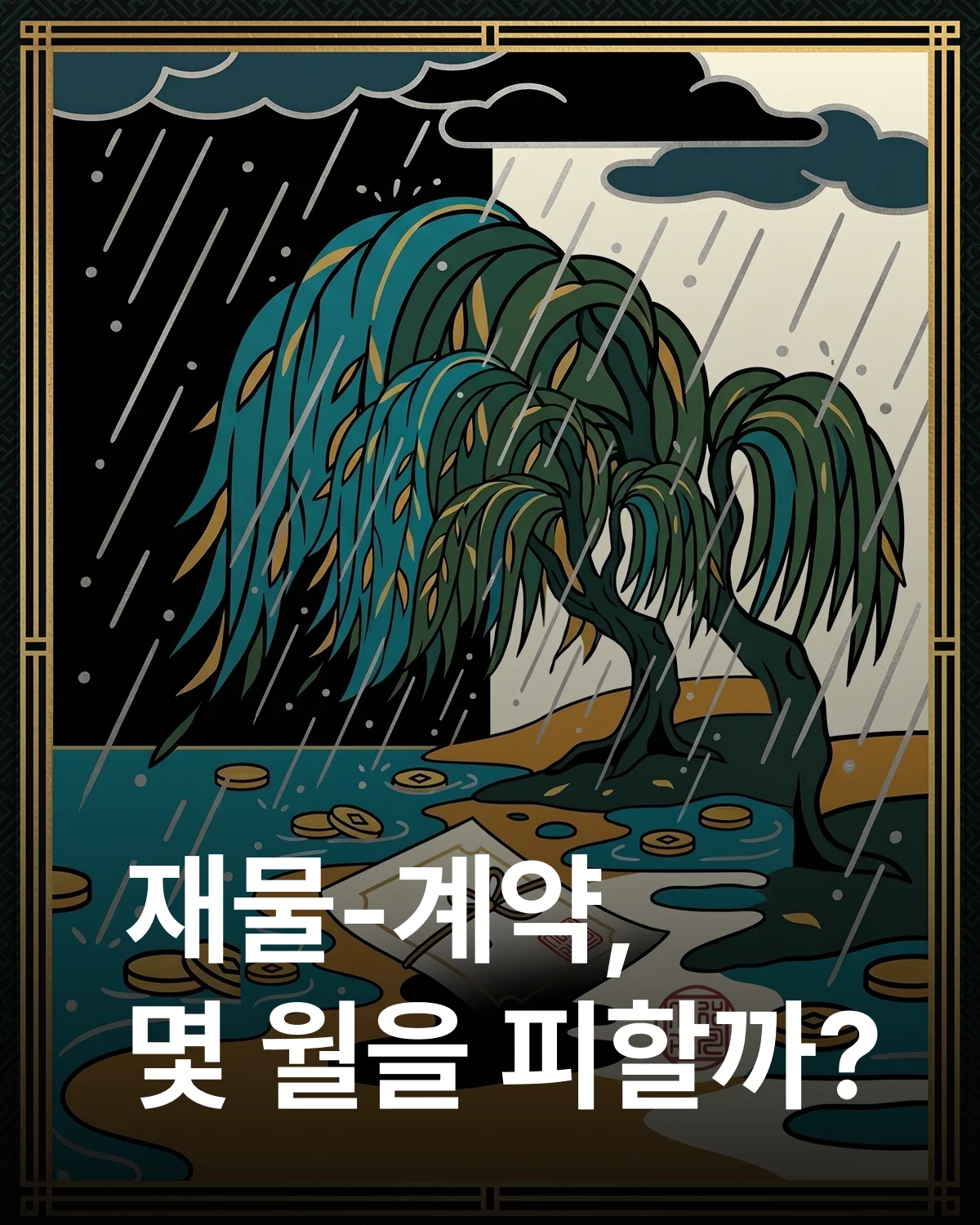 11월 비 재물 계약 주의