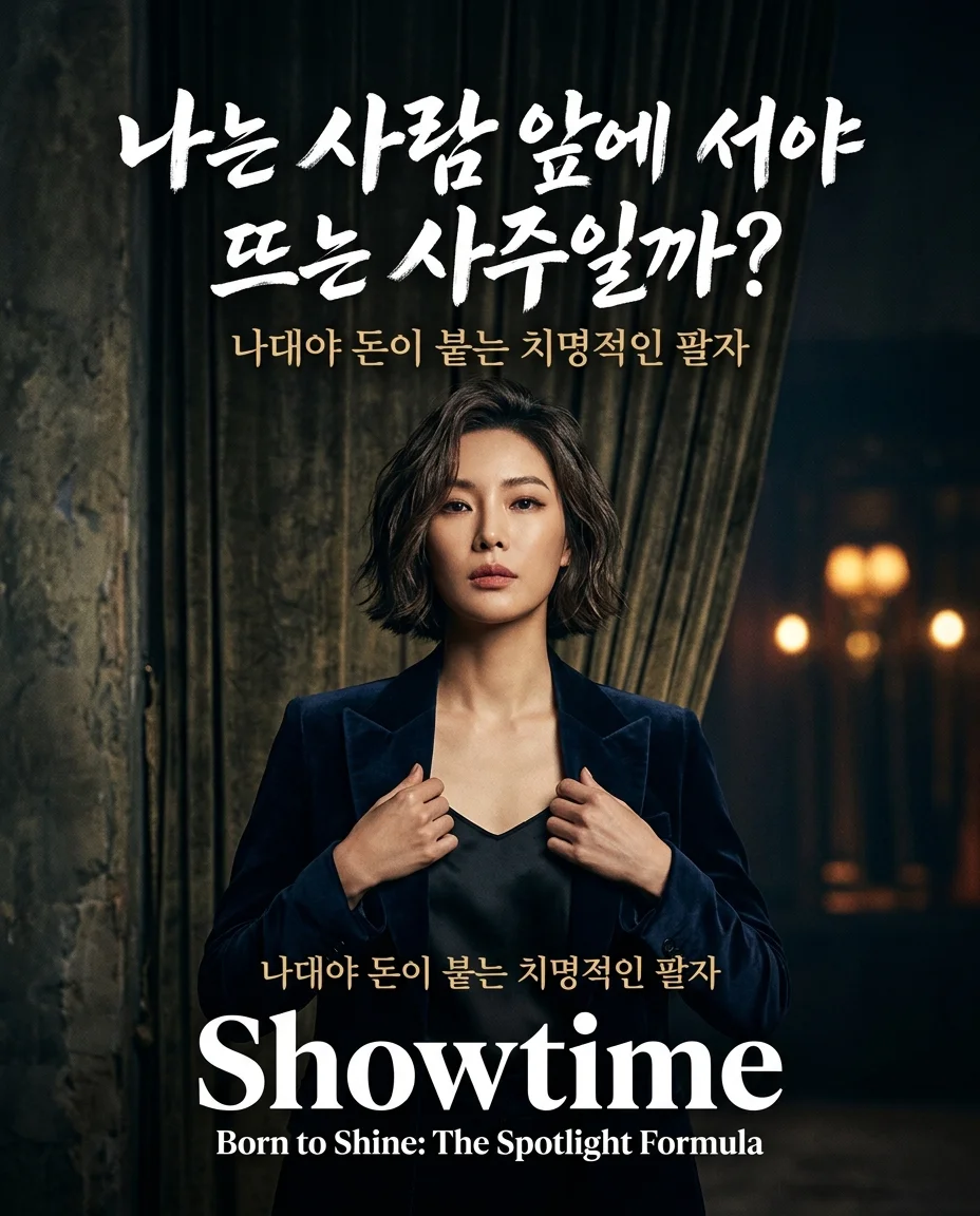 나는 사람 앞에 서야 뜨는 사주일까? 브랜딩·발표 리포트 썸네일